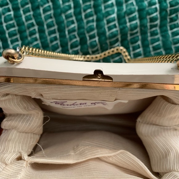 Vintage Barbara Lee beaded straw bag - Picture 2 of 7